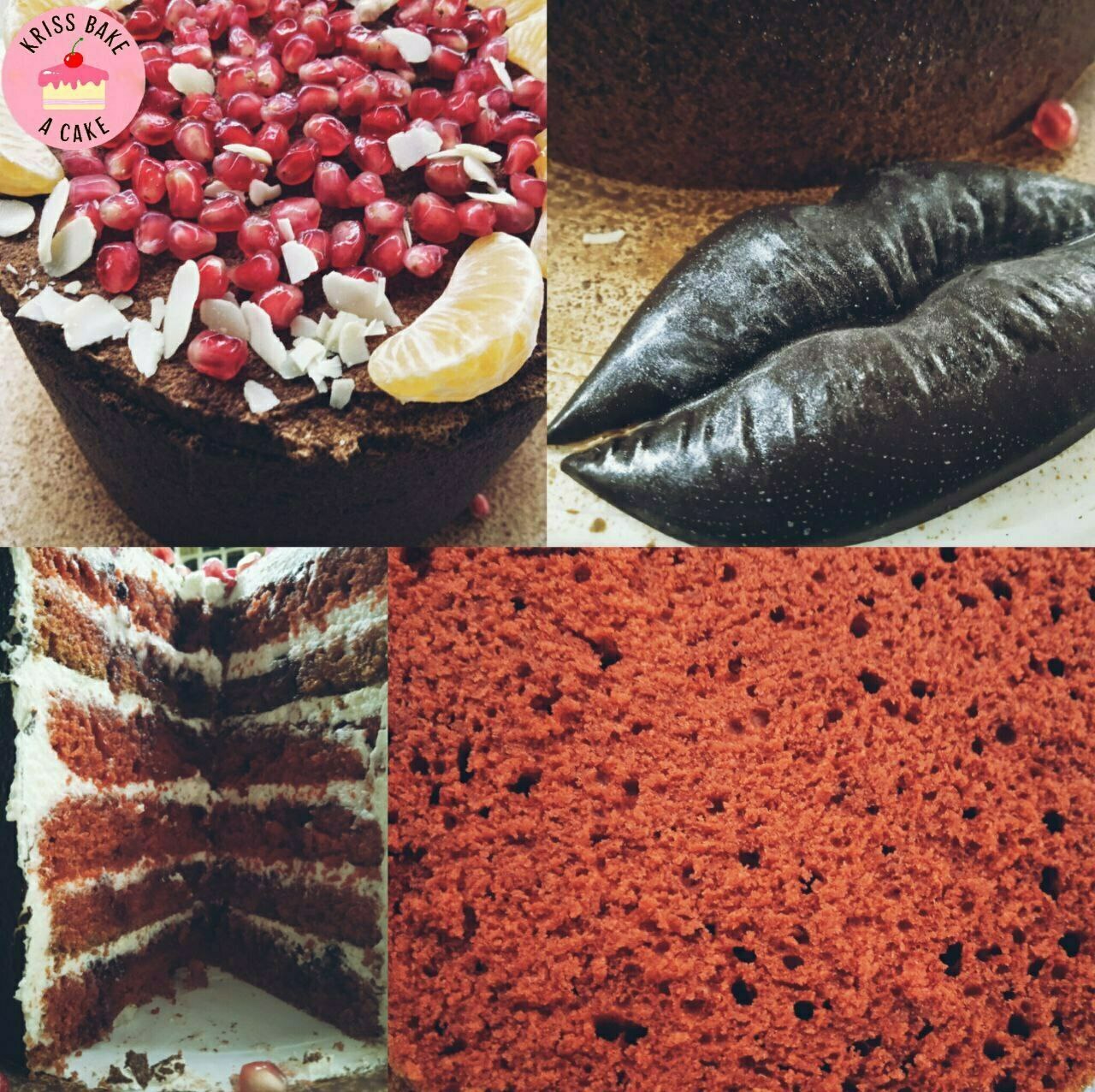 Торт "Красный бархат", красный бархат, торт, дерты, пирожные